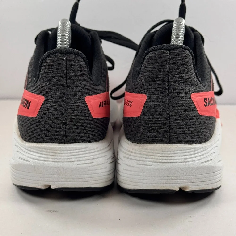 Salomon Aero Blaze Women's 7.5 Running Shoes Black Pink 472085 Energy Foam